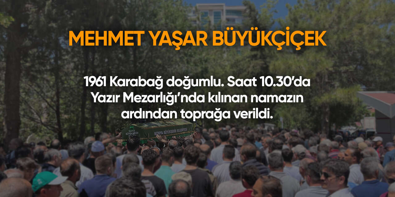 Konya'da bugün vefat edenler | 14 Ekim 2026 6